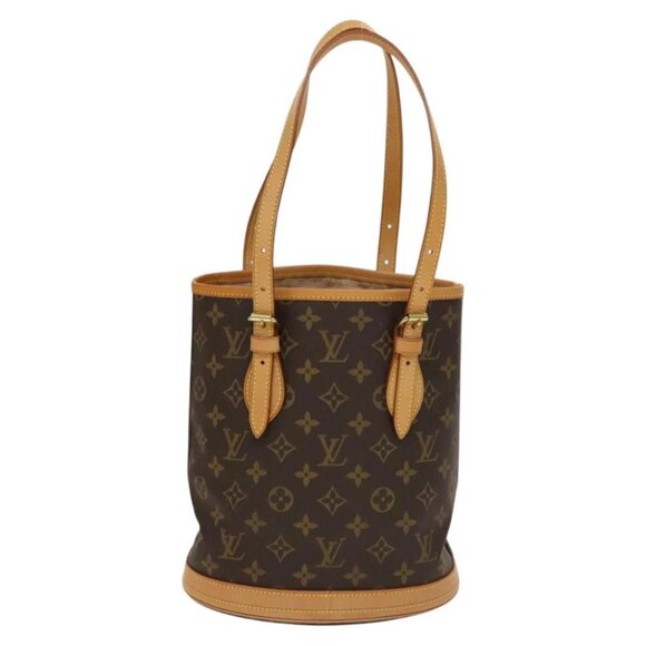 LOUIS VUITTON Monogram Bucket PM Shoulder Bag M42238 LV Auth ep9630 - Picture 9 of 14
